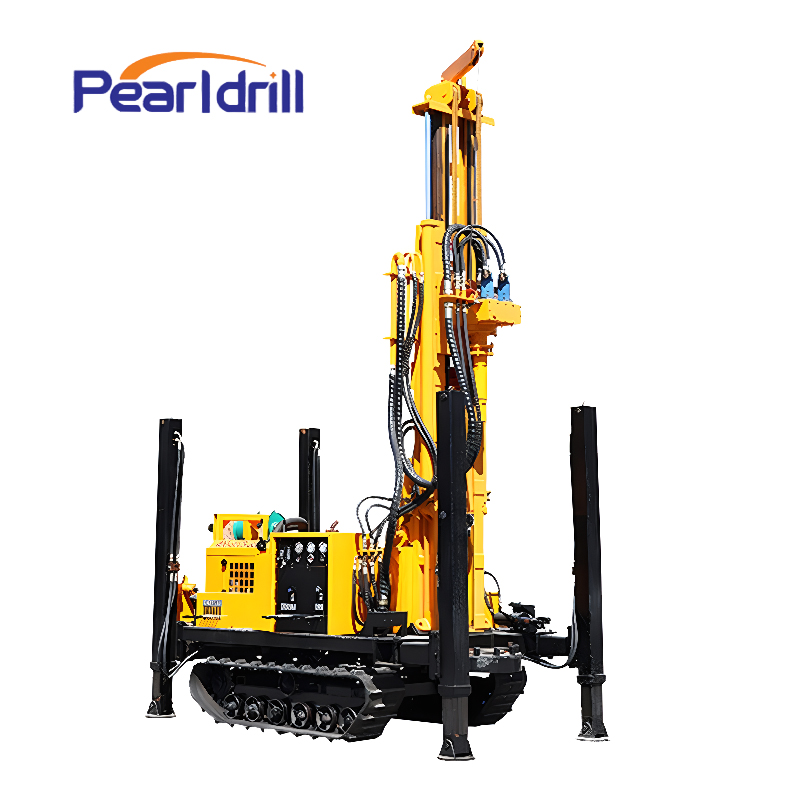 220m Crawler Pneumatic Water Well Drill Rig