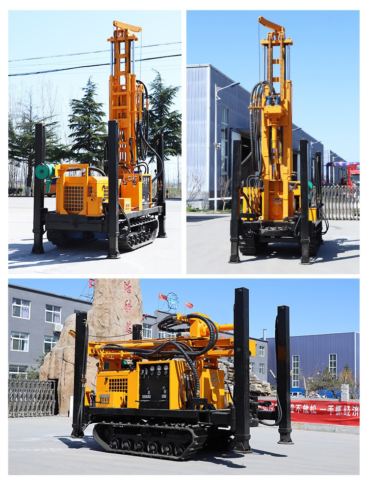 Crawler Pneumatic Water Well Drill Rig
